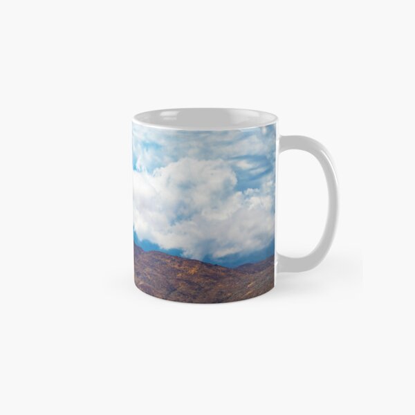 Clouds Overtaking Mountains in Coachella Valley Classic Mug RB2410 product Offical coachella Merch