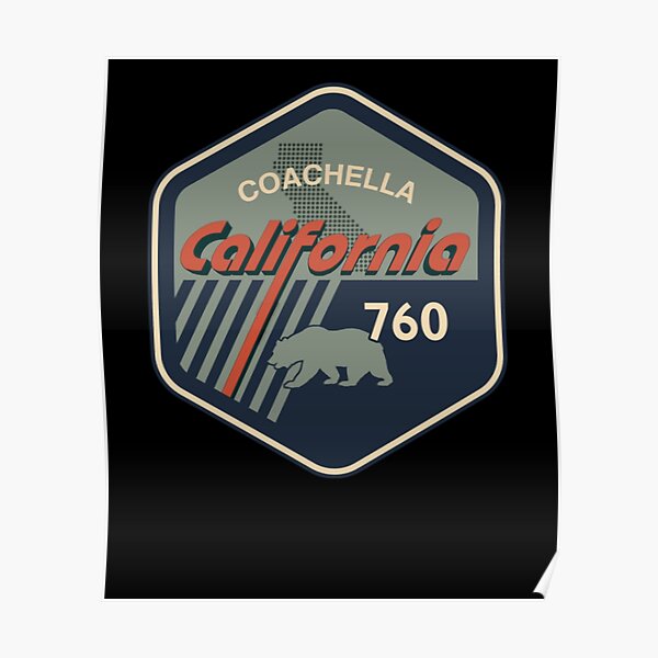 Coachella3 Poster RB2410 product Offical coachella Merch
