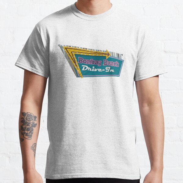 Bombay Beach Drive-In Sign in the Coachella Valley Classic T-Shirt RB2410 product Offical coachella Merch
