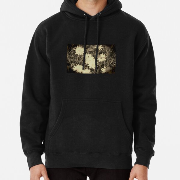 Desert Chicory Coachella Wildlife Preserve in Sepia   Pullover Hoodie RB2410 product Offical coachella Merch