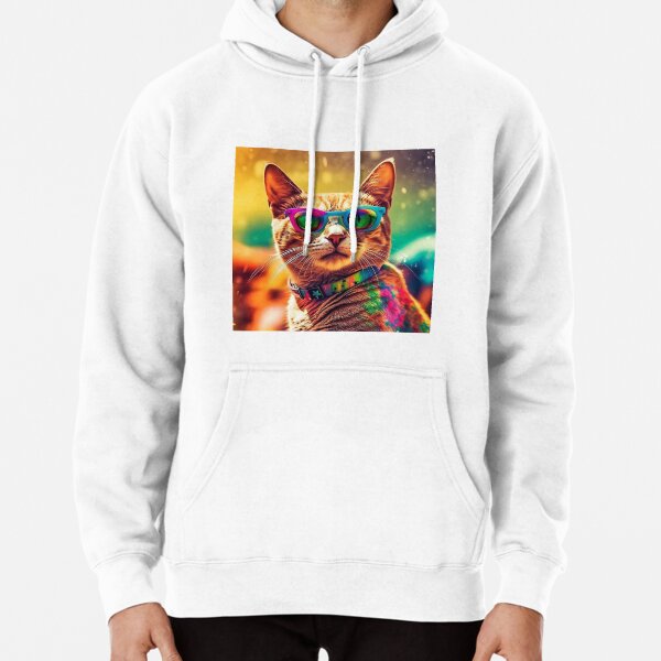 Kitty Cat Coachella Pullover Hoodie RB2410 product Offical coachella Merch