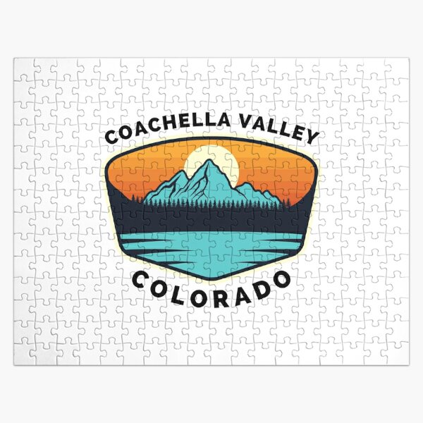 Coachella Valley Ski Snowboard Mountain Colorado Coachella - Coachella Valley Colorado - Travel Jigsaw Puzzle RB2410 product Offical coachella Merch
